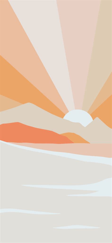 Sunset Pastel Wallpaper Pastel Aesthetic Wallpaper For Iphone And Android
