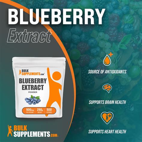 Blueberry Extract Blueberry Extract Benefits