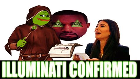 Dank Memes Reveal Kanye West And The Kardashians As Illuminati Youtube
