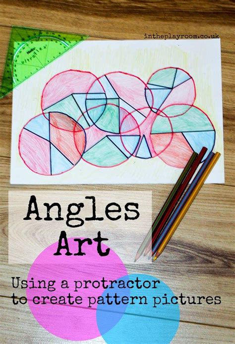 Angles Art A To Z Of Stem Math Art Projects Math Art Math Projects
