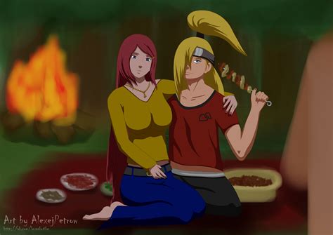 Deidara No Tsukuri And Kushina Uzumaki By Alexpetrow On Deviantart