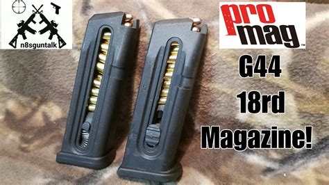 Glock 44 18rd Magazine By Promag Youtube