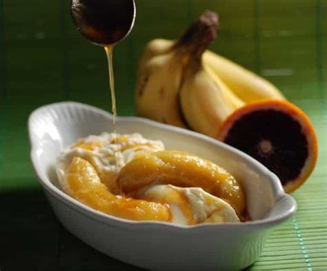 Bananas In Orange Sauce International Cuisine