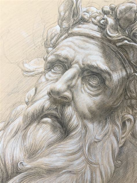 Silverpoint Drawing Behance