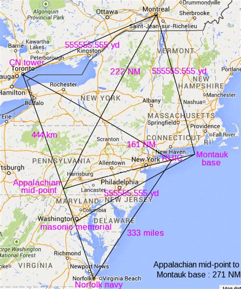 Ley Lines New York State Map Metro Map