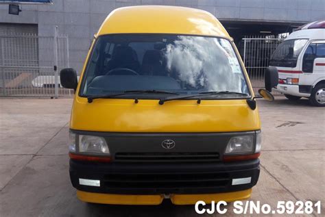 Find an affordable used toyota hiace van with no.1 japanese used car exporter be forward. Used Toyota Hiace 1996 in Yellow Colour for Sale in Harare ...