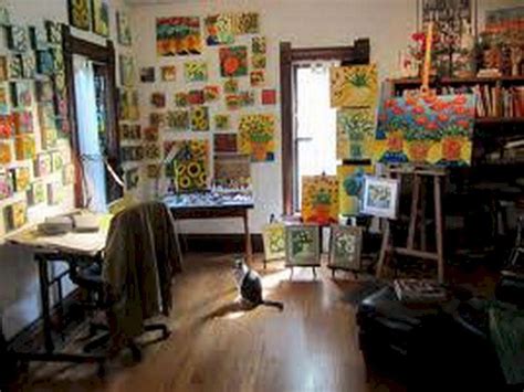 Awesome 65 Stunning Art Studio Design Ideas For Small Spaces