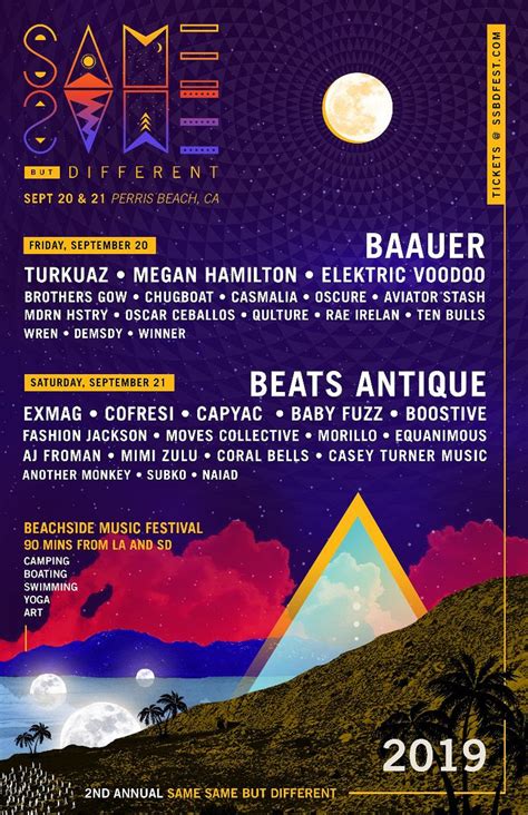 Same Same But Different 2020 Lineup | Same Same But Different Music Festival