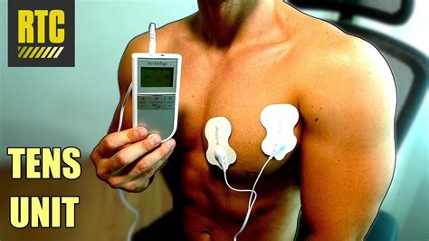 Portable Tens Unit Machine For Electrical Stimulation Therapy With Pads By Archmage Youtube