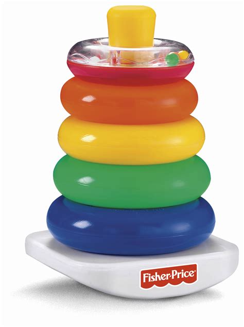 Fisher Price Brilliant Basics Rock A Stack Baby Toy Clipart Best