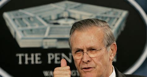 Donald Rumsfeld Defense Secretary Under 2 Presidents Dies At 88 Cbs