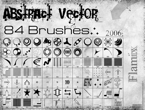 Abstract Vector Shapes Photoshop Free Brushes 123freebrushes