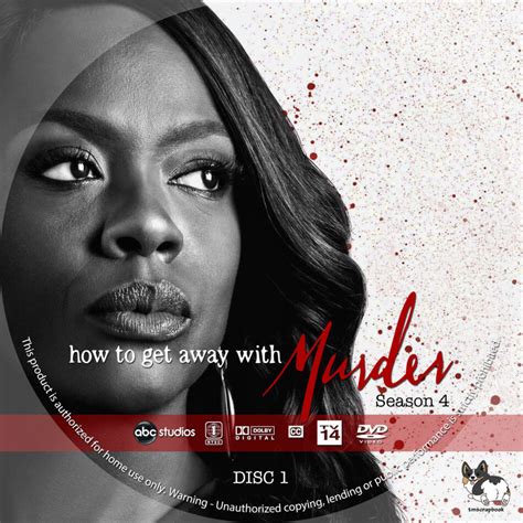 How To Get Away With Murder Season 4 R1 Custom Dvd Cover And Labels