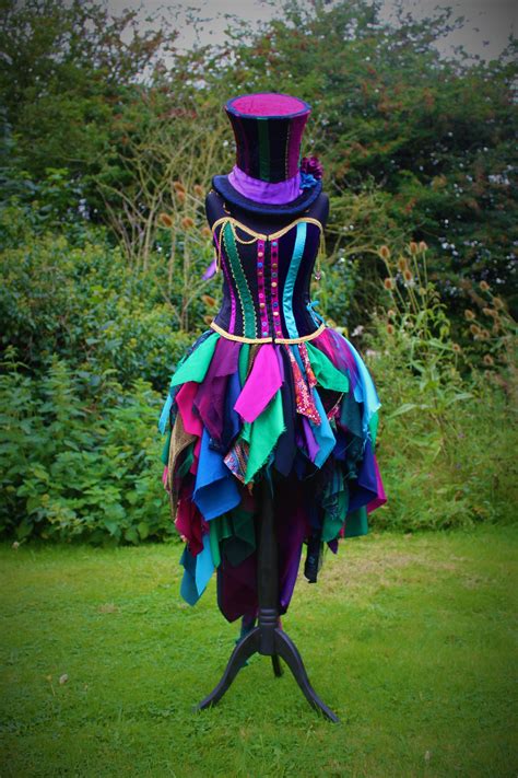This is my daughters costume from last year and it's right up there on my favorites i was curious enough to google 'diy mad hatter hat' and so grateful i found exactly what i was looking for. Full Mad Hatter Costume. Custom made fancy dress by Faerie In The Foxglove | Mad hatter costume ...