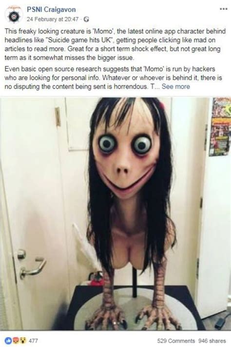 What Is The Momo Challenge On Youtube And Who Came Up With It Metro News