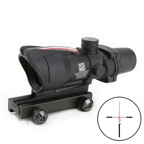 Trijicon Acog Scope 4x32 Style Real Red O Green Fiber Cross Chevron