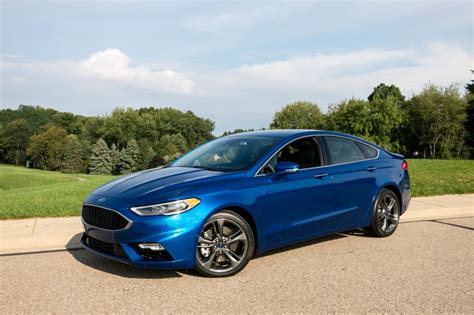 No mainstream midsize sedan breaks the. 2017 Ford Fusion V-6 Sport Review: First Drive | News ...