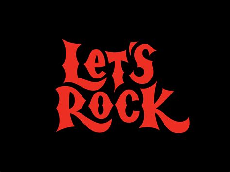 Lets Rock By Chad Landenberger On Dribbble
