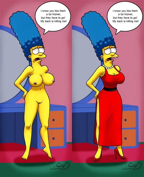Marge Simpson Leather