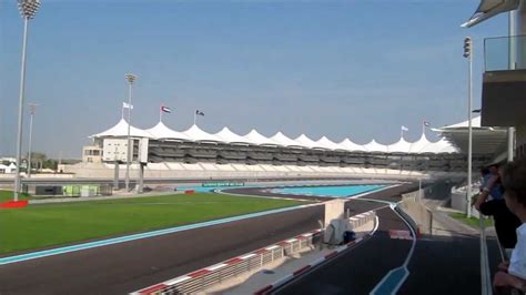 Formula 1 Test On Yas Marina Youtube