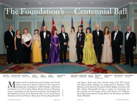 Centennial Ball The American Scandinavian Foundation