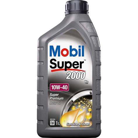 20W40 Mobil Fully Synthetic Engine Oil Packaging Size 1litre 5litre