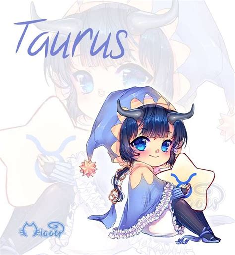 Zodiac Sign Taurus By Miaowx3 On Deviantart Anime Zodiac Zodiac