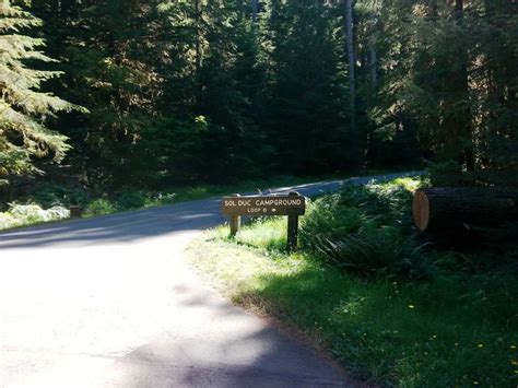 Sol Duc Campground Olympic National Park 1