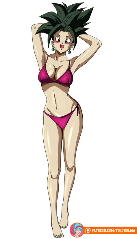 Foxybulma Kefla Dragon Ball Dragon Ball Dragon Ball Super Highres Girl Bikini Black