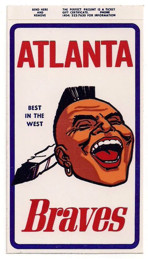 Test your knowledge on this sports quiz and compare your score to others. Vintage 1969 Atlanta Braves "Best in The West" Team issued Decal Sticker | eBay | Braves ...