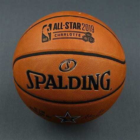 Game 4 of the 2019 nba finals gets underway on friday when the golden state warriors host the toronto raptors at oracle arena. 2019 NBA All-Star Game-Used Basketball (1st Quarter) | NBA ...