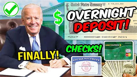 Sending 2000 Checks Overnight To Only Social Security Deposit Date Fourth Stimulus Check