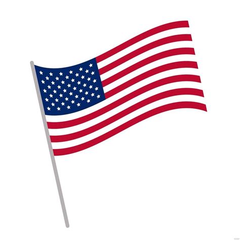American Flag Circle Stars Clipart In Illustrator Eps Svg Psd 