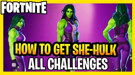 Fortnite Season She Hulk Awakening Challenge Guide Segmentnext Hot