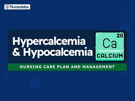 Hypercalcemia And Hypocalcemia Calcium Imbalances Nursing Care Plans