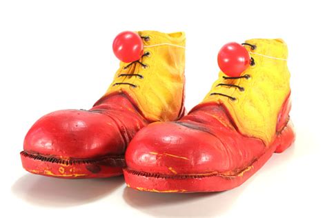 Schuhe Mit Clown Nase Stockfoto Und Mehr Bilder Von Bunt Farbton Istock