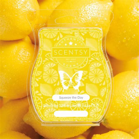 🍋scentsy Scent Of The Month Squeeze The Day🍋 Scentsy Bars