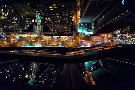 Chelsea From Above As Night Falls On Nyc Oc 1800x1200 Fotografia