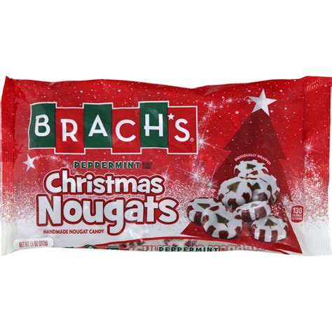 This easy nougat recipe perfectly combines the flavours of pistachio and strawberry, which gives the nougat a lovely pink colouring. Brachs Nougats, Christmas, Peppermint | Buehler's