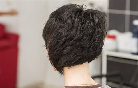 This truly unique way to style your bob should be tried by women who are ready for a change. The difference between a stack hairstyle and the wedge