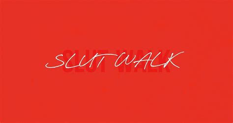 slut walk｜note
