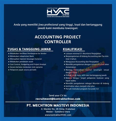 Anda tidak perlu pergi ke agen. Info Loker S1 Di PT Mechtron Mastevi Indonesia Medan Januari 2021