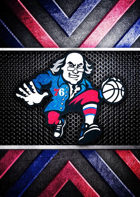 Philadelphia 76ers Logo Art 1 Digital Art By William Ng Pixels