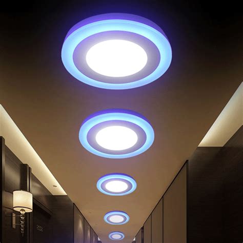 Spend this time at home to refresh your home decor style! TSLEEN RGB Dimmable LED Panel LED Light Ceiling with ...