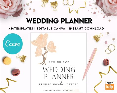 Wedding Planner Wedding Pages Wedding Plan Bundle Wedding Planning