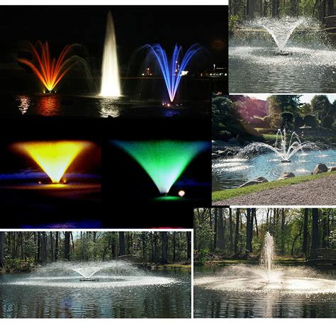 Kasco Decorative Aerating Lake Pond Aerator Fountain Lights