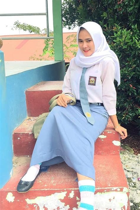 Kumpulan Foto Siswi Sma Pakai Hijab Yang Cantik Dan Manis Kekinian
