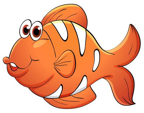 Illustration Of Cute Fish Cartoon Vector Art At Vecteezy The Best