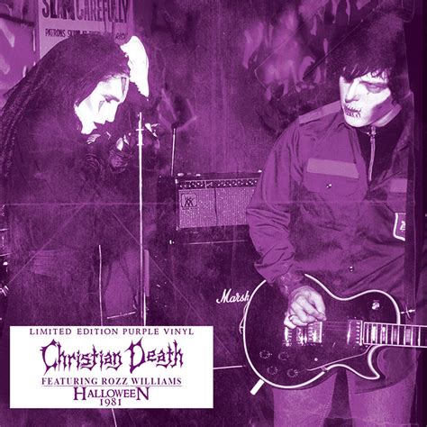 Christian Death - Halloween 1981 (Limited Edition Purple LP ...