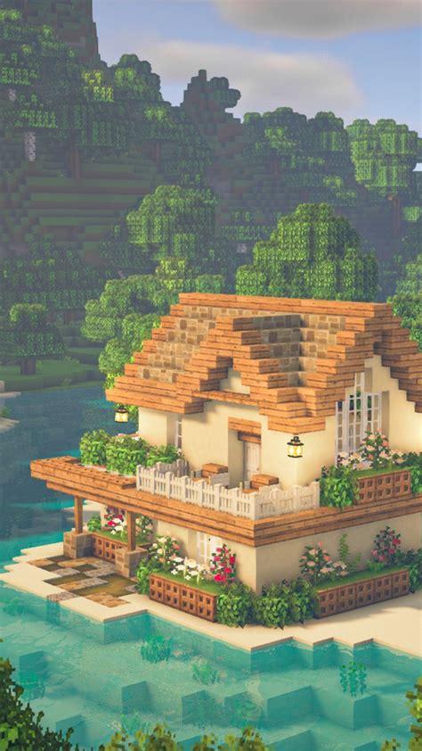 Minecraft How To Build A Beach House Aesthetic Mizuno S Craft